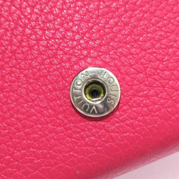 LOUIS VUITTON Portefeiulle Lock Mini Hot Pink Lockme 349-080625 - Picture 10 of 13